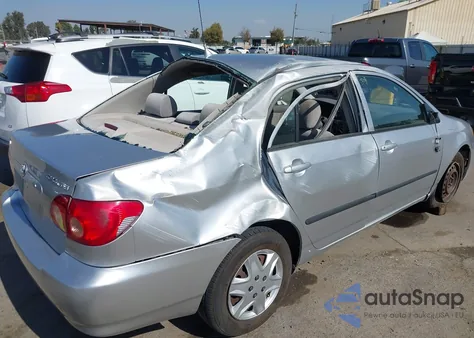 2007 Toyota Corolla Ce from USA, damaged, VIN 1NXBR32E87Z801038